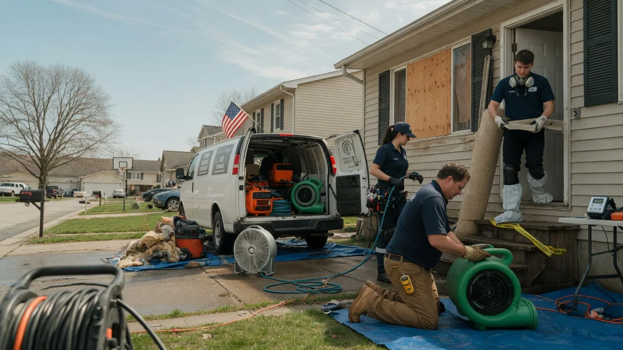 Water Damage Restoration in Ernul, NC near me